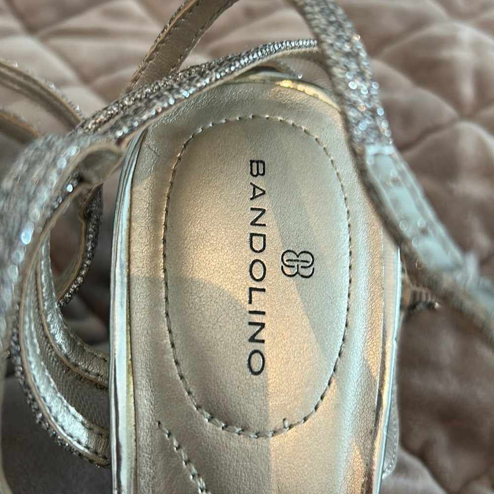 Bandolino Gold Women's Sandals - Picture 2 of 4